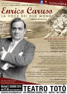 Enrico Caruso, la voce dei due mondi, al Teatro Totò 