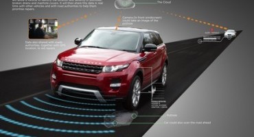 Jaguar Land Rover, avviato un progetto per rilevare le buche stradali