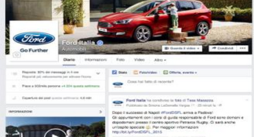 L’impegno sui social di Ford Italia: i fan raggiungono quota 500.000 su Facebook L’impegno sui social di Ford Italia: i fan raggiungono quota 500.000 su Facebook