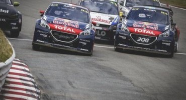Mondiale Rallycross: a Estering (Germania) vittoria e due piloti sul podio per il Team Peugeot Hansen