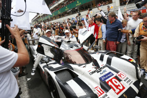 Porsche Team: Nick Tandy, Earl Bamber, (l-r)
