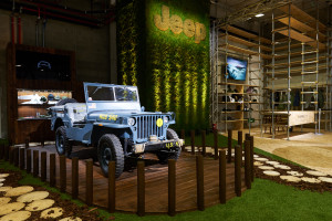 MILANO, ITALY - JUNE 19: Jeep Expo Milano in Piazza Gae Aulenti (Photo by Guido De Bortoli/Getty Images)