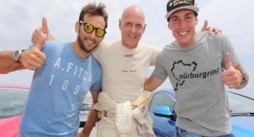 Opel porta al Nürburgring due star del motociclismo, Aleix Espargarò e Ricky Cardús