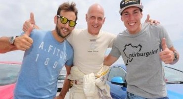 Opel porta al Nürburgring due star del motociclismo, Aleix Espargarò e Ricky Cardús