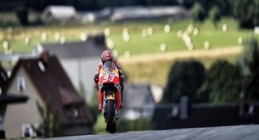 MotoGP, Marquez sets the pace on day one in Germany with Pedrosa 5th