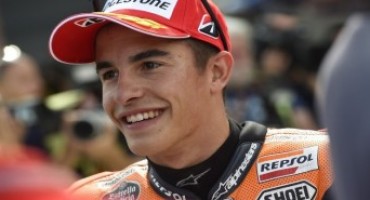 MotoGP 2015, Marquez takes record breaking pole in Aragon with Pedrosa on second row
