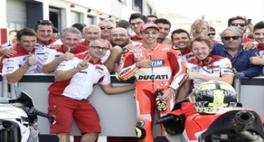 Moto GP – Ducati Team, GP Aragon: prima fila e terzo tempo per Andrea Iannone, tredicesimo Dovizioso