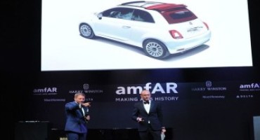 La Nuova Fiat 500C battuta all’asta da Lapo Elkann al gala dell’amfAR