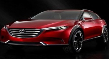 Mazda presenta KOERU, nuovo concept di crossover SUV, al Salone di Francoforte 2015