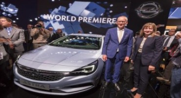 Al Salone di Francoforte 2015, la nuova Opel Astra raccoglie già 30.000 ordini