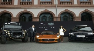 Al Salone di Francoforte 2015 gli stunt-vehicle di “Spectre”, la nuova avventura di James Bond