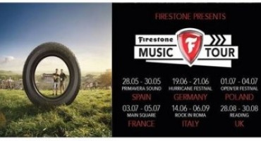Firestone, successo ed entusiasmo per le date italiane del “Firestone Music Tour” Firestone, successo ed entusiasmo per le date italiane del “Firestone Music Tour”