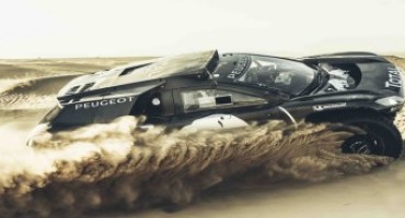 Peugeot , la 2008 DKR16 si svela e mostra i muscoli