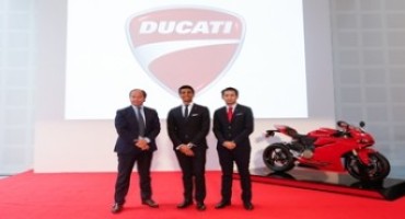 Ducati Motor Holding: dal 1° gennaio 2016 sarà operativa la nuova business unit di Ducati Cina