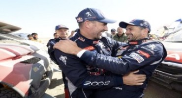 Team Peugeot Total – China Silk Road rally: le 2008 DKR sui primi due gradini del podio