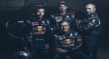 Team Peugeot Total presenta il nuovo Dream Team per la Dakar 2016…c’è anche Loeb!