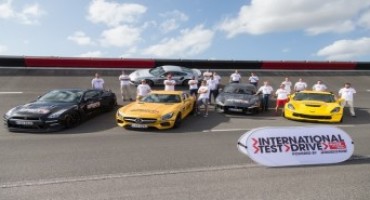 Bridgestone lets tyres screech second International Test Drive with Auto Motor und Sport in Aprilia (Italy)