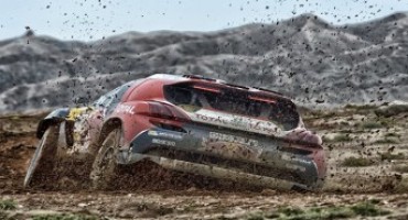 Peugeot Sport – China Silk Road Rally 2015, una copiosa pioggia investe la decima tappa