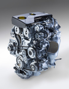 Lose the weight: Light all-aluminum engines like the highly efficient 1.0 Turbo make their important contribution to it.