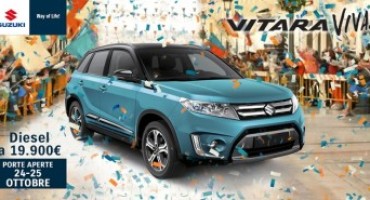 Suzuki, fine settimana di porte aperte con Vitara (24/25 Ottobre)