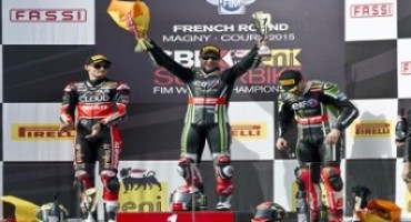 FIM Superbike World Championship, double Win For Rea And Double Podium For Sykes In France