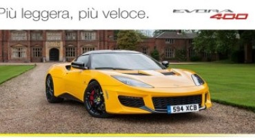 L’attesa è finita, la nuova Lotus Evora 400 sta arrivando!