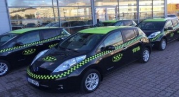 Nissan guida la rivoluzione elettrica con oltre 550 taxi elettrici presenti sulle strade europee