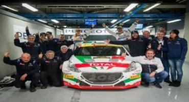 MonzaRallyShow 2015, è festa per la Peugeot 208 T16 di Andreucci-Andreussi, che vince nella categoria R5