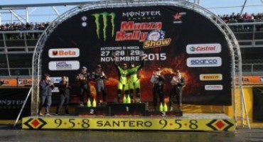 Monster Energy Monza Rally Show 2015, quarto successo per Valentino Rossi davanti a 55 mila spettatori