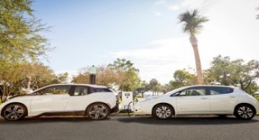 Nissan e BMW, una partnership per la duffisione di 120 stazioni di ricarica rapida negli States Nissan e BMW, una partnership per la duffisione di 120 stazioni di ricarica rapida negli States