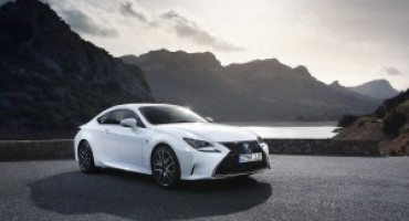 Lexus presenta la prima coupé 100% Hybrid, è la nuova RC Hybrid