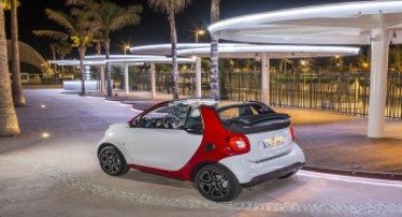 La smart fortwo si spoglia…e diventa cabrio