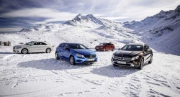 Il sistema 4MATIC di Mercedes-Benz è ora disponibile su oltre 80 modelli