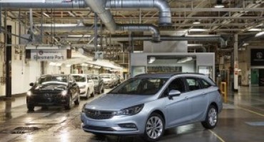 Nuova Opel Astra Sports Tourer, iniziata la produzione nel sito di Ellesmere Port