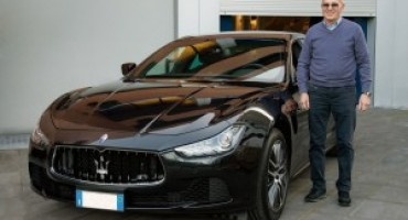 Maserati: Arrigo Sacchi ritira la sua nuova Ghibli