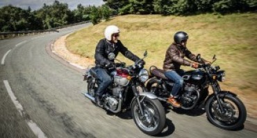 Triumph Bonneville T120, da scoprire e provare. L’8 e il 9 Aprile presso i Dealer ufficiali