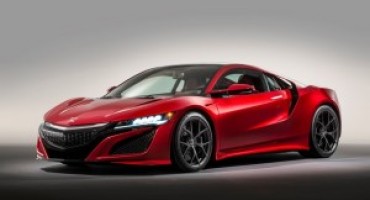 Honda, ad aprile l’inizio della produzione della supercar NSX