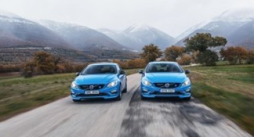 Volvo S60 e V60 Polestar, ora disponibili con il nuovo motore da 367 cavalli