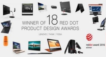 A Lenovo ben 18 premi “Red Dot Product Design Award” A Lenovo ben 18 premi “Red Dot Product Design Award”