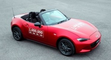 Mazda Motor, prodotto il milionesimo esemplare di MX-5