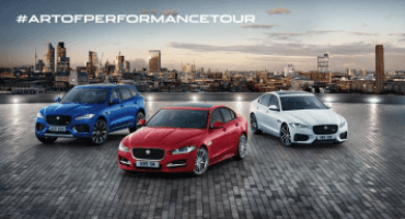 Jaguar inaugura “The Art of Performance”, il primo tour itinerante