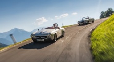 Mercedes-Benz Classic alla Mille Miglia 2016 con dieci meravigliose vetture