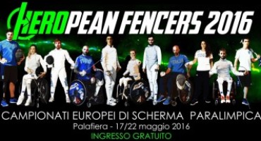 FCA è partner dei Campionati Europei 2016 di scherma in carrozzina