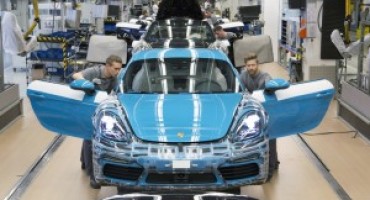 Porsche 718 Cayman, ottimo avvio di produzione nello stabilimento di Zuffenhausen