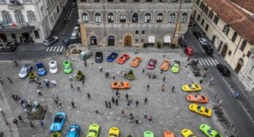 Lamborghini Miura Tour, si chiude a Firenze il più grande raduno Miura degli ultimi decenni