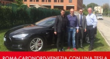 Cinque italiani, una Tesla Model S e 10.000 chilometri da percorrere senza carburante