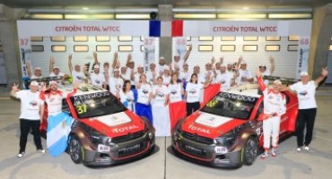 Citroen festeggia il titolo nel FIA WTCC con una tripletta!