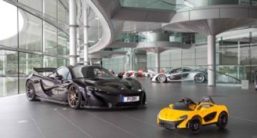 Negli showroom McLaren la P1TM  in versione elettrica