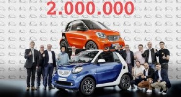 La ‘piccola’ smart festeggia gli oltre due milioni di esemplari venduti