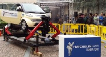 Michelin, il Villaggio per la Sicurezza Stradale fa tappa all’Università di Parma